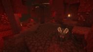 A Crimson Mosquito found in the Nether in Alex's Mobs (Image via sbom_xela/CurseForge)